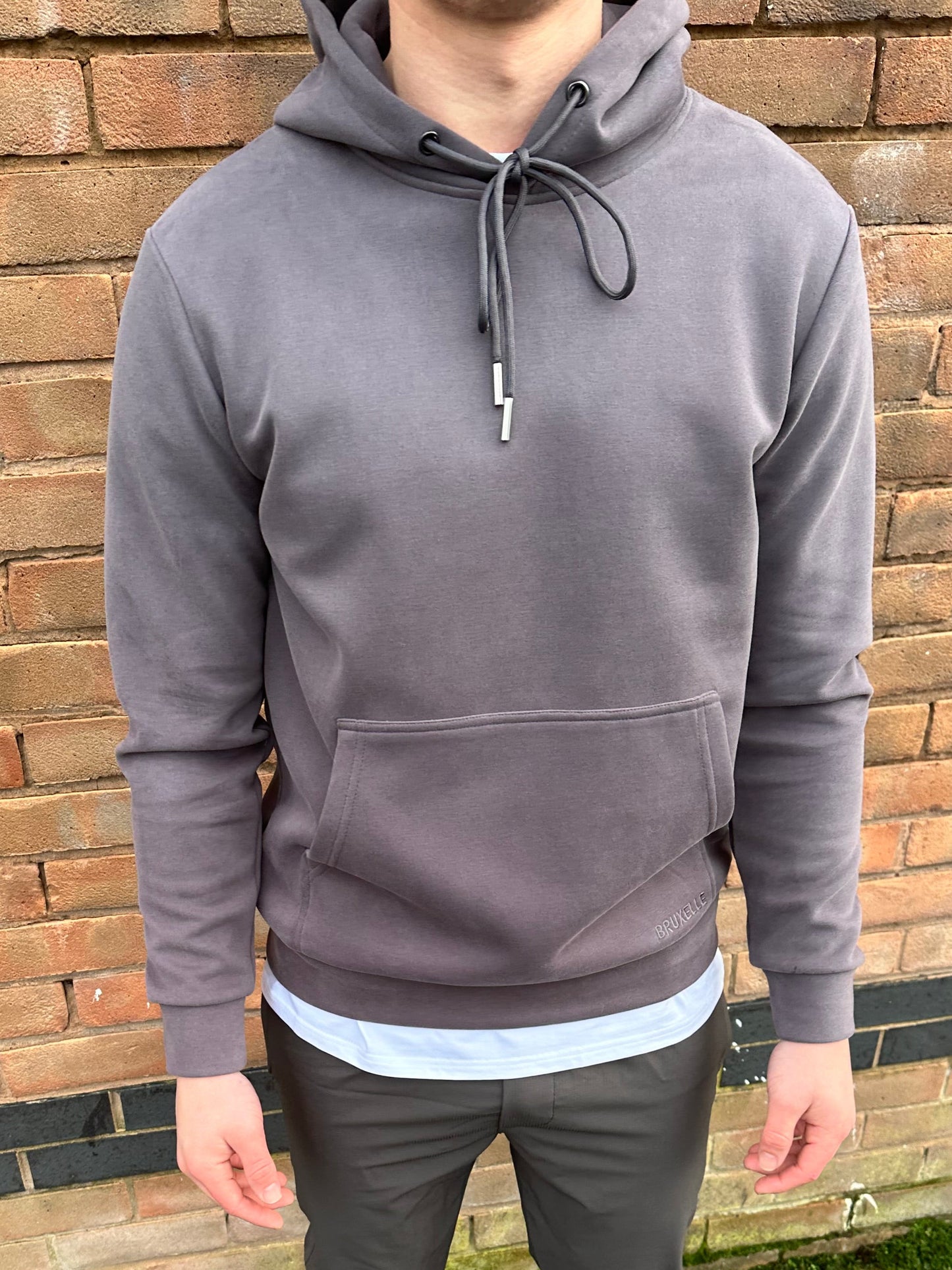 Interlock Hoodie - Charcoal