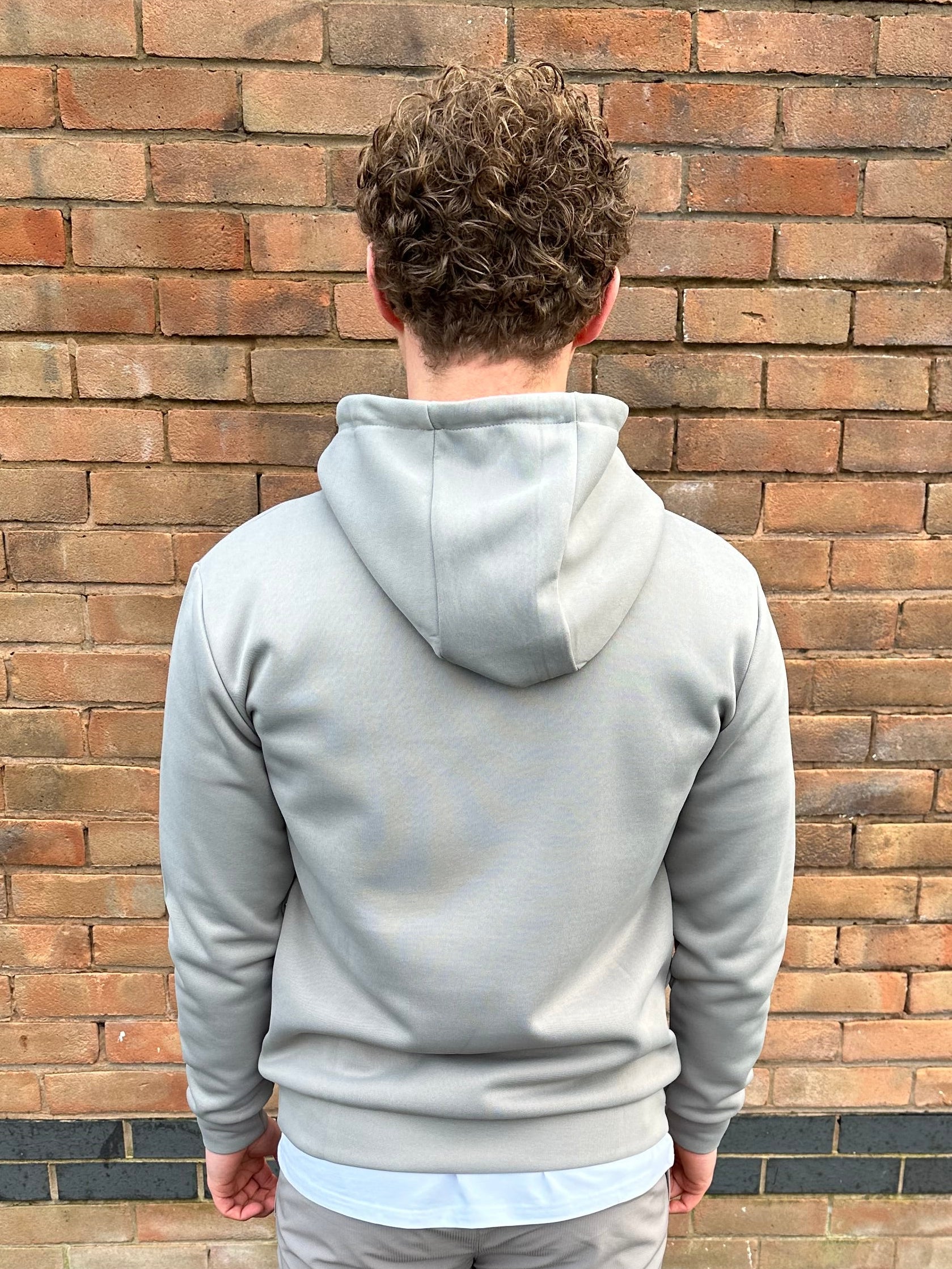 Interlock Hoodie - Stone