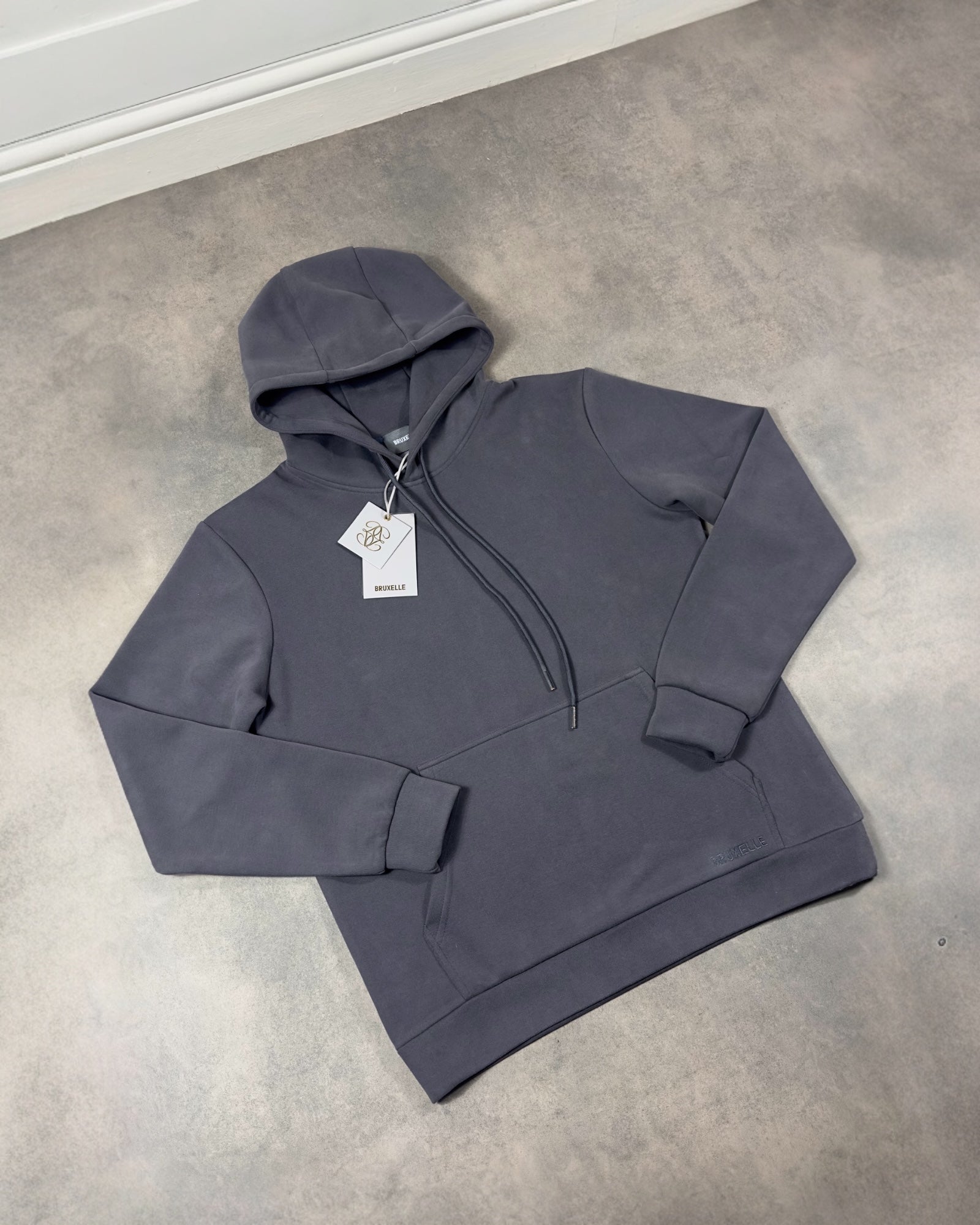 Interlock Hoodie - Charcoal